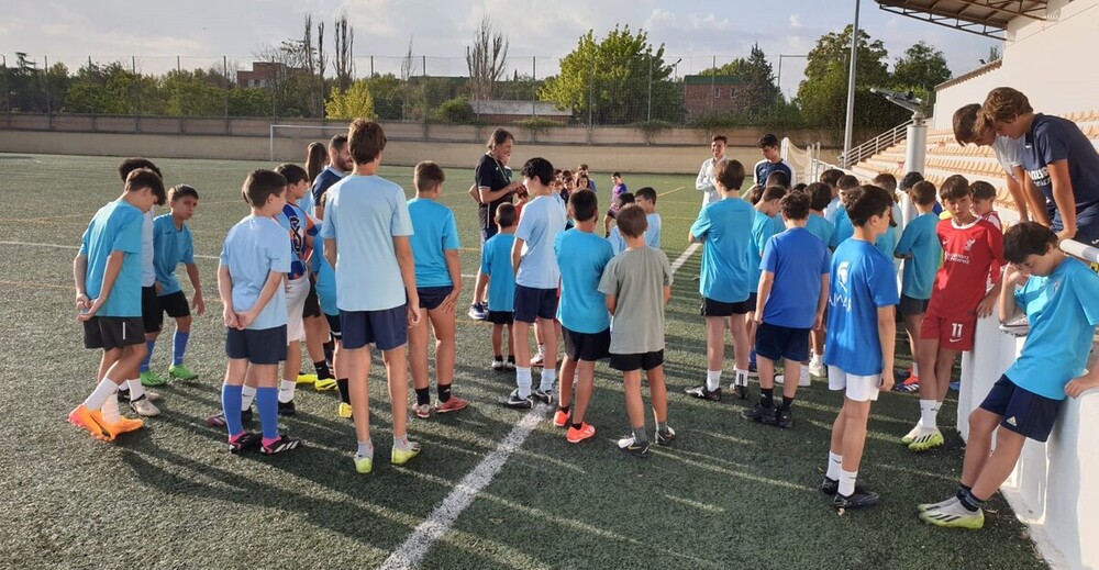 Inicio del Campus de Septiembre del CD Manchego.