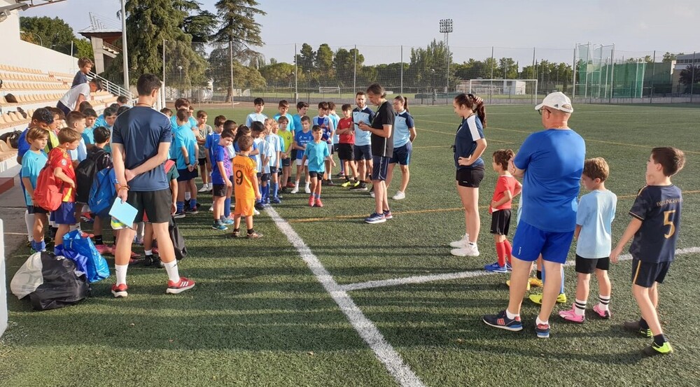 Inicio del Campus de Septiembre del CD Manchego.