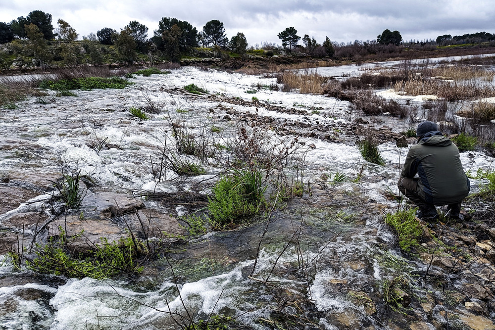 El Guadiana alcanza su mayor caudal a su paso por Puebla