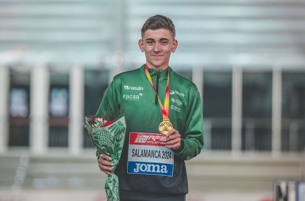 Unai Naranjo, en el pasado Campeonato de España Sub 20.