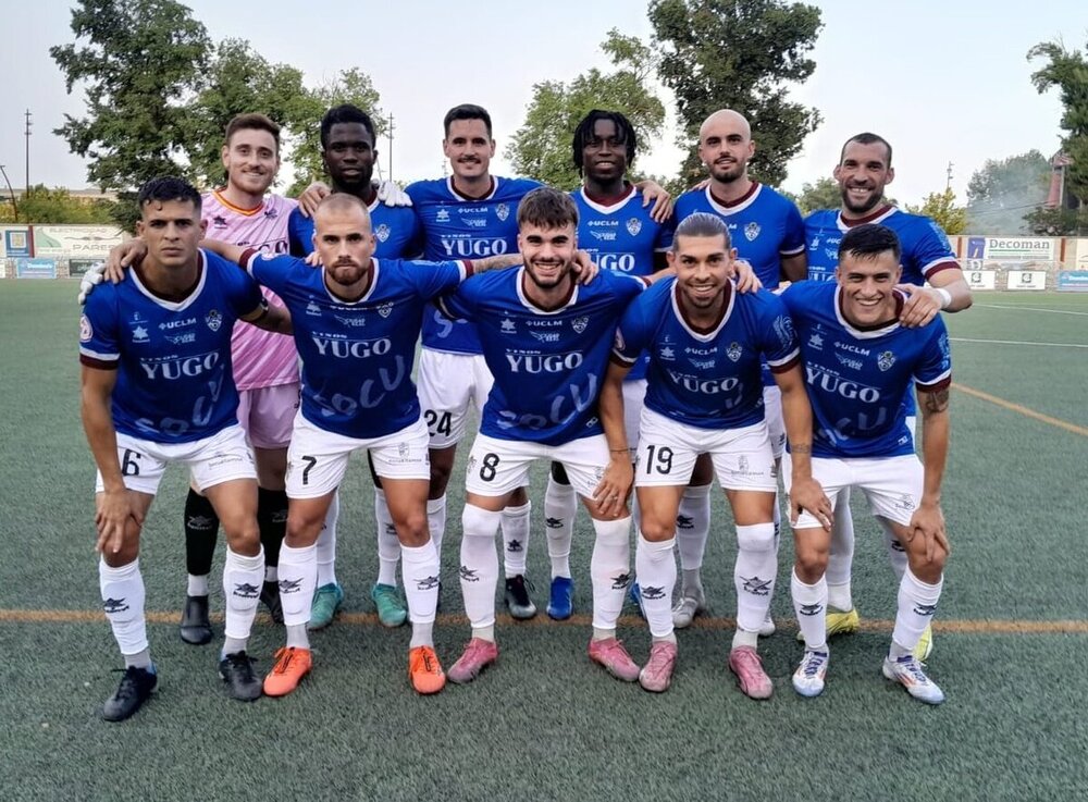 Once inicial que presentó la UD Socuéllamos en Alcázar.