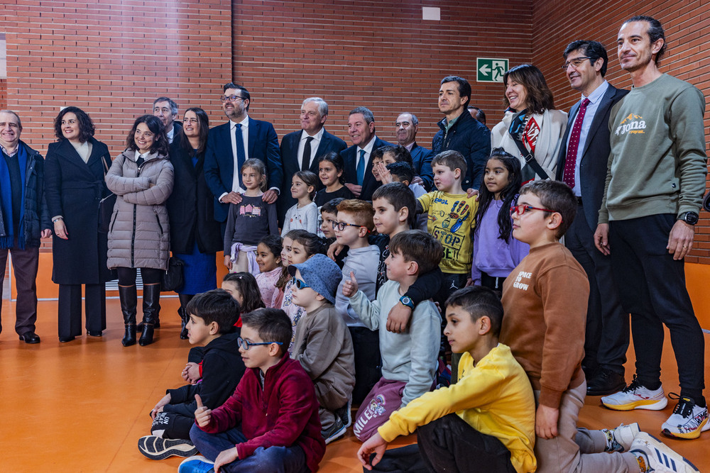 Inauguran el gimnasio del Colegio Cruz Prado de Ciudad Real