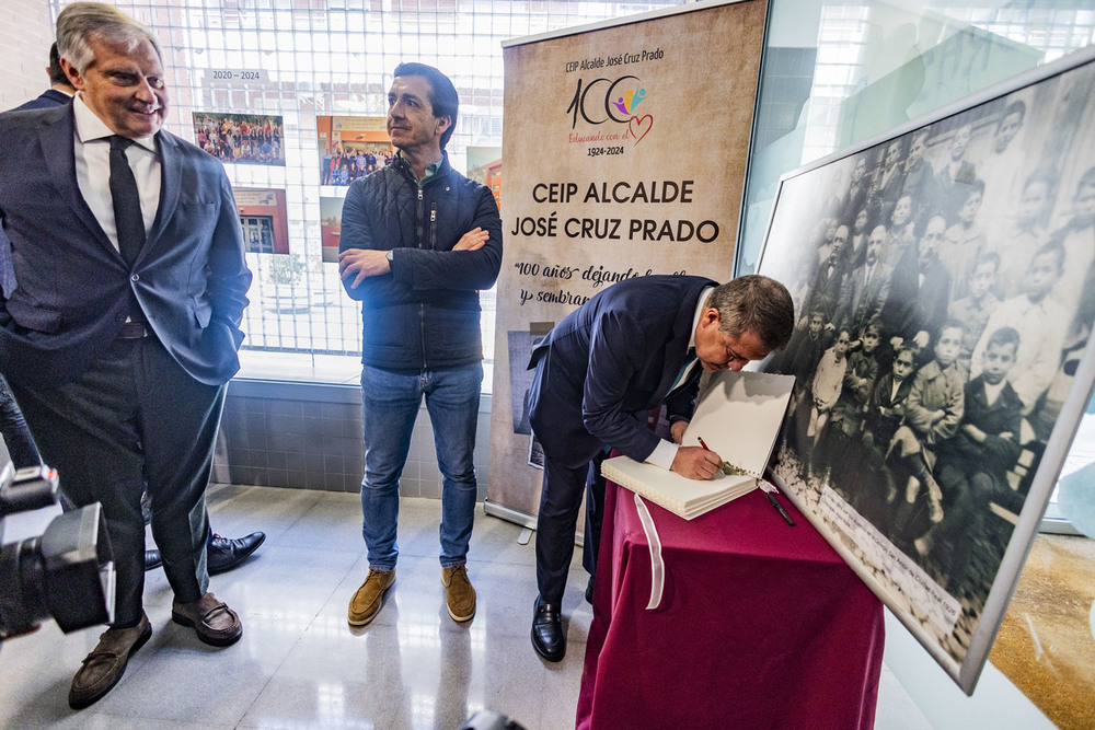 Inauguran el gimnasio del Colegio Cruz Prado de Ciudad Real