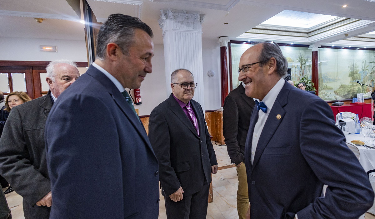 comida de despedida por jubilación del Fiscal Jefe de Ciudad Real Luis Huete  / RUEDA VILLAVERDE