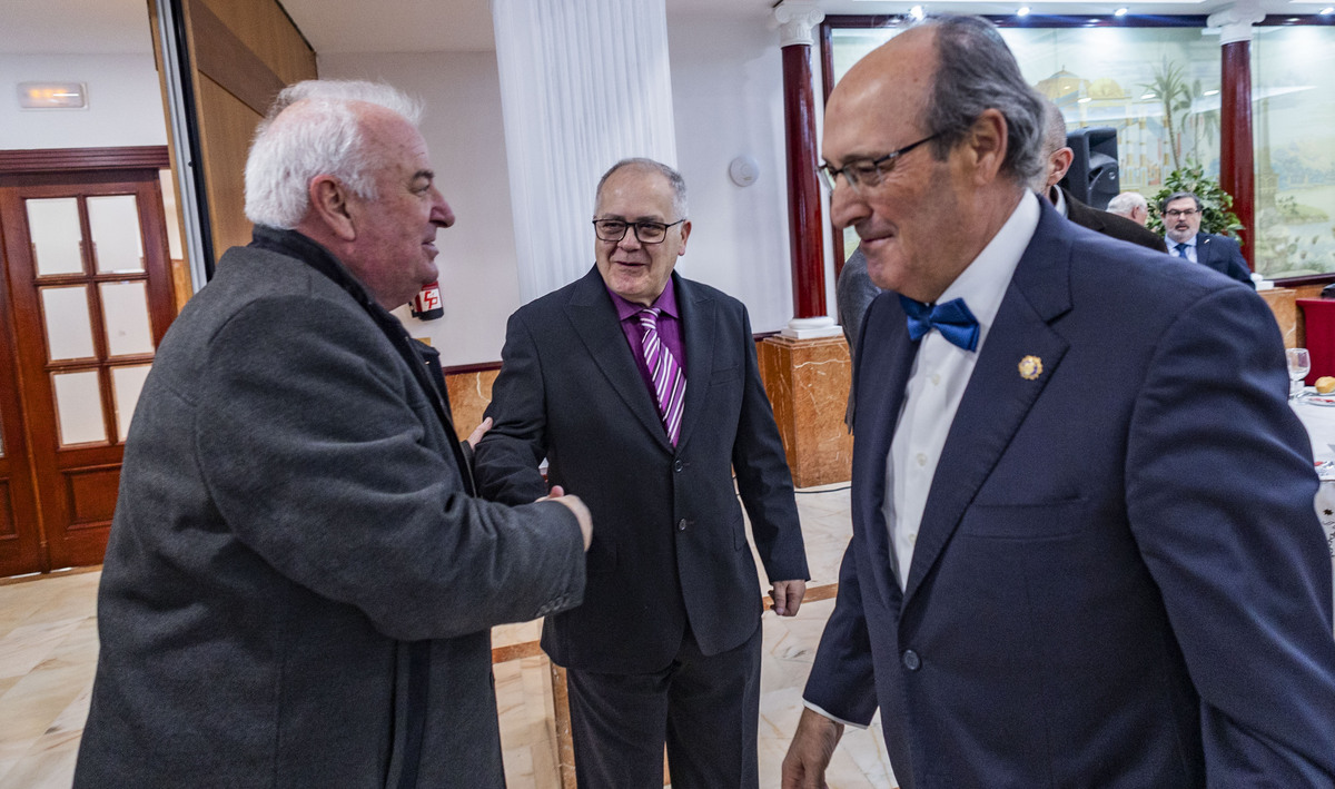 comida de despedida por jubilación del Fiscal Jefe de Ciudad Real Luis Huete  / RUEDA VILLAVERDE