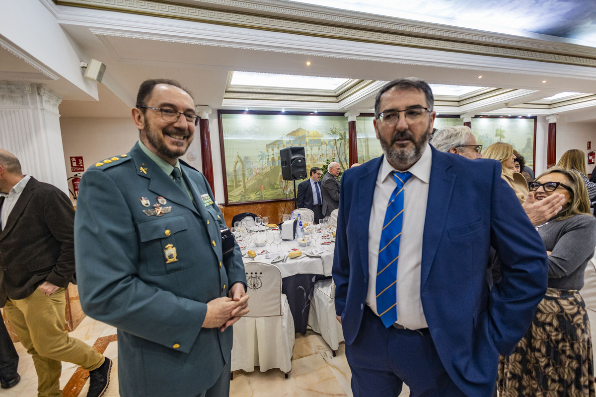 comida de despedida por jubilación del Fiscal Jefe de Ciudad Real Luis Huete  / RUEDA VILLAVERDE