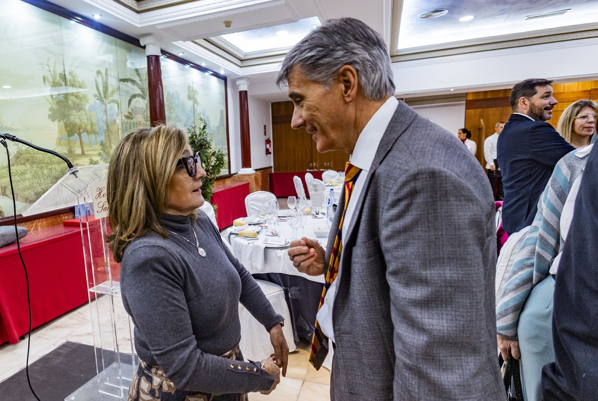 comida de despedida por jubilación del Fiscal Jefe de Ciudad Real Luis Huete  / RUEDA VILLAVERDE