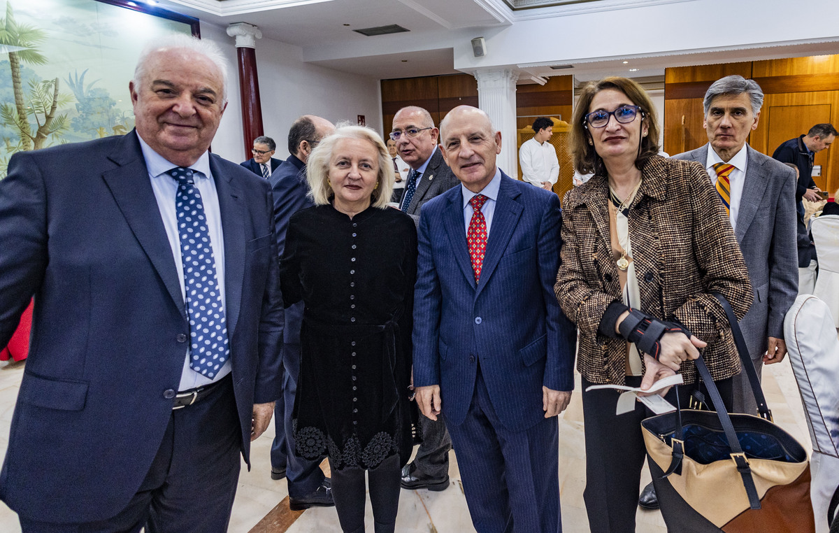 comida de despedida por jubilación del Fiscal Jefe de Ciudad Real Luis Huete  / RUEDA VILLAVERDE