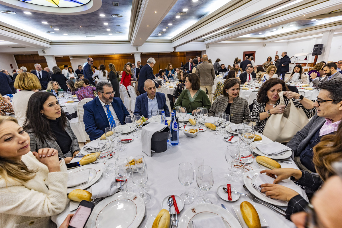 comida de despedida por jubilación del Fiscal Jefe de Ciudad Real Luis Huete  / RUEDA VILLAVERDE