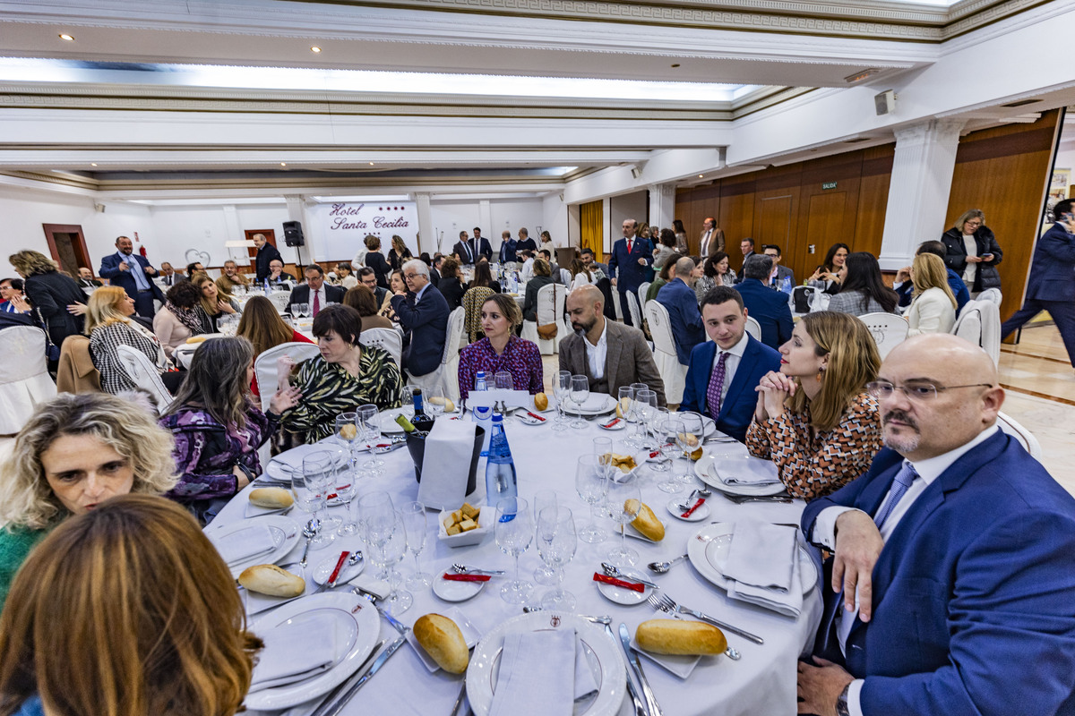 comida de despedida por jubilación del Fiscal Jefe de Ciudad Real Luis Huete  / RUEDA VILLAVERDE