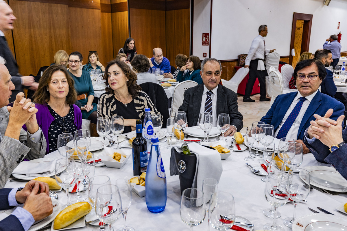 comida de despedida por jubilación del Fiscal Jefe de Ciudad Real Luis Huete  / RUEDA VILLAVERDE