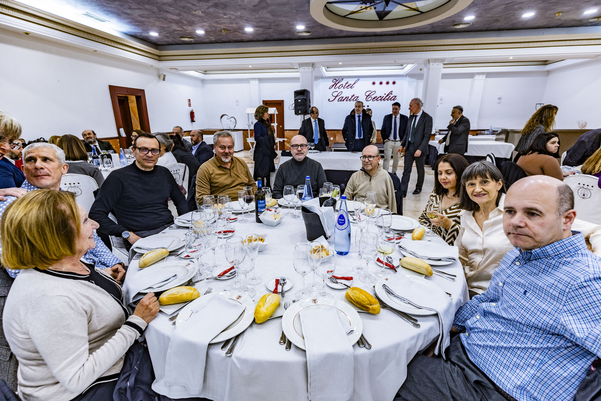 comida de despedida por jubilación del Fiscal Jefe de Ciudad Real Luis Huete  / RUEDA VILLAVERDE