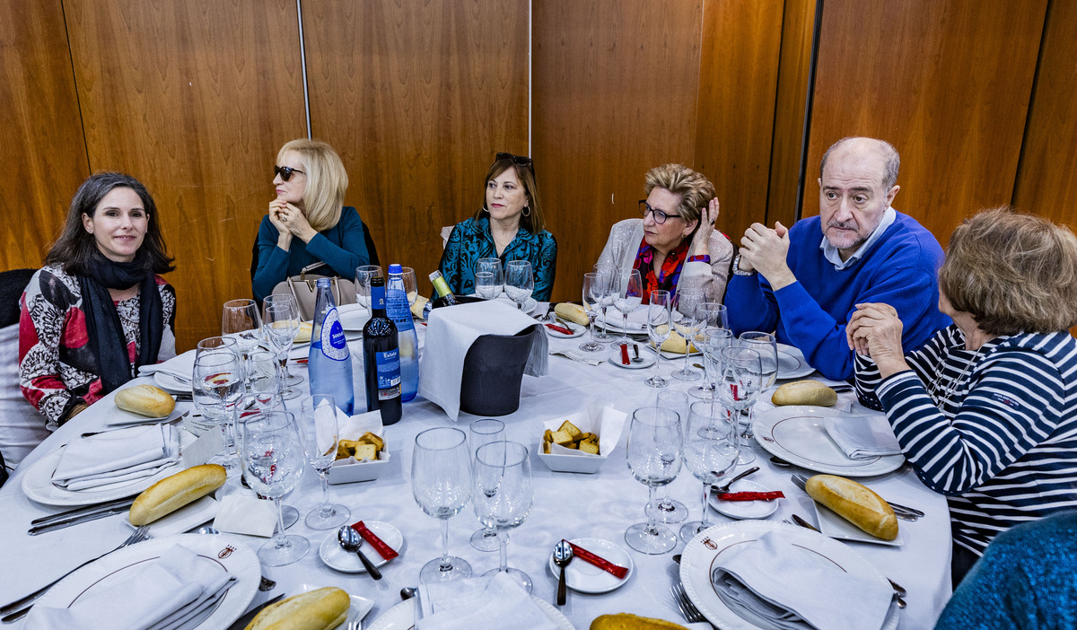 comida de despedida por jubilación del Fiscal Jefe de Ciudad Real Luis Huete  / RUEDA VILLAVERDE