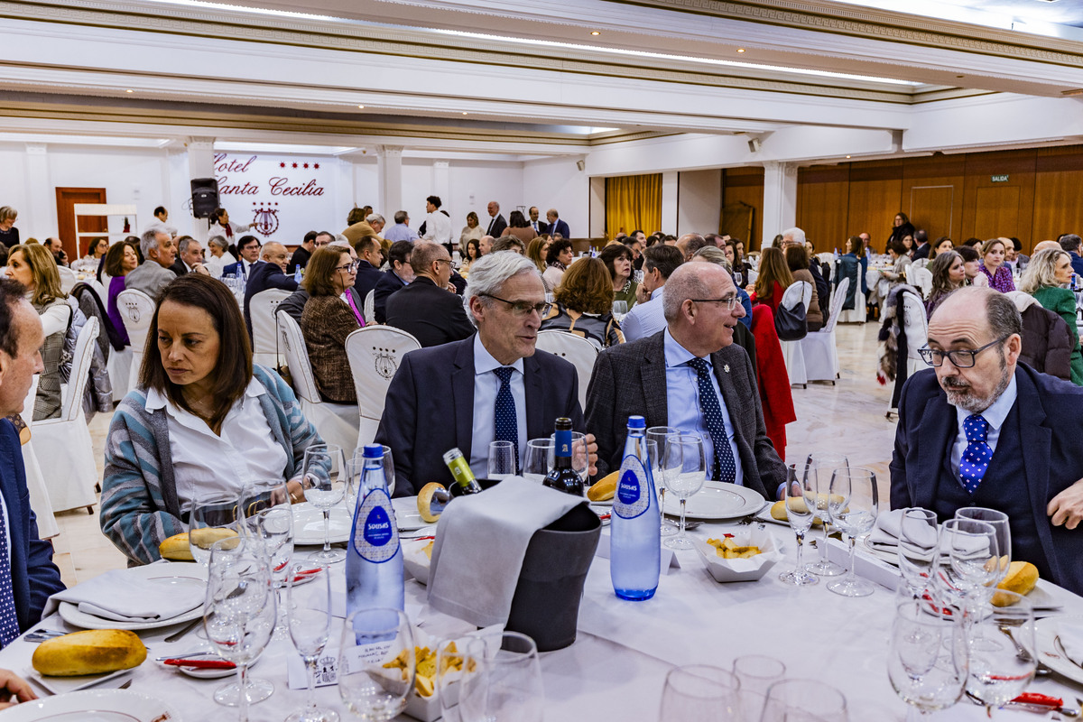 comida de despedida por jubilación del Fiscal Jefe de Ciudad Real Luis Huete  / RUEDA VILLAVERDE