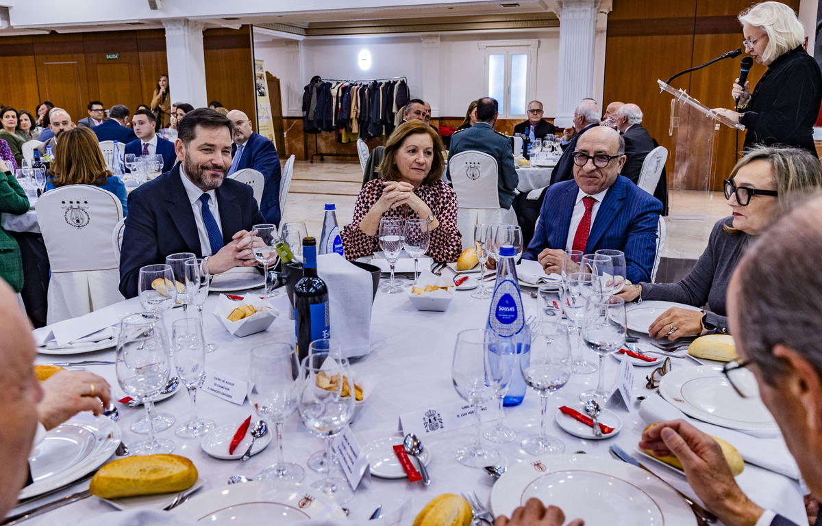 comida de despedida por jubilación del Fiscal Jefe de Ciudad Real Luis Huete  / RUEDA VILLAVERDE