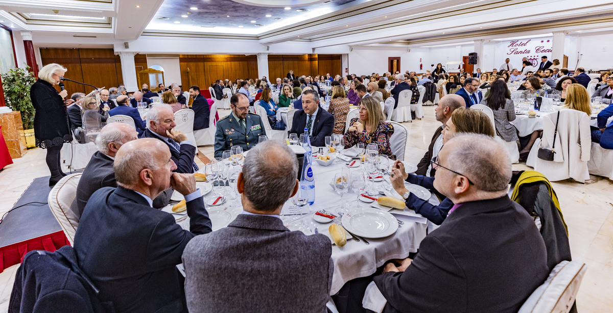 comida de despedida por jubilación del Fiscal Jefe de Ciudad Real Luis Huete  / RUEDA VILLAVERDE