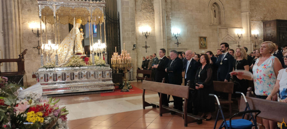 Valverde honra a la Virgen del Prado en el día de la Octava 