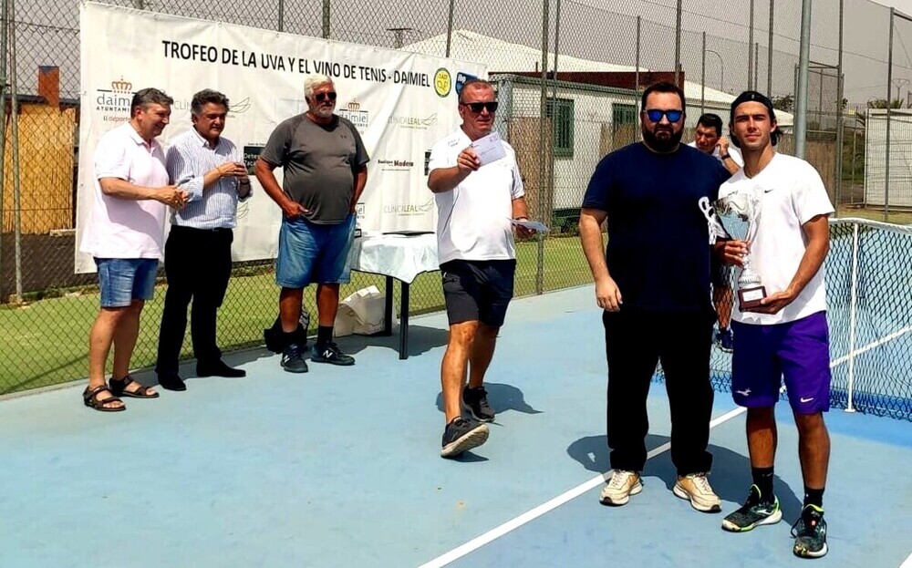 Pablo Carretero fue el subcampeón del torneo en categoría absoluta.