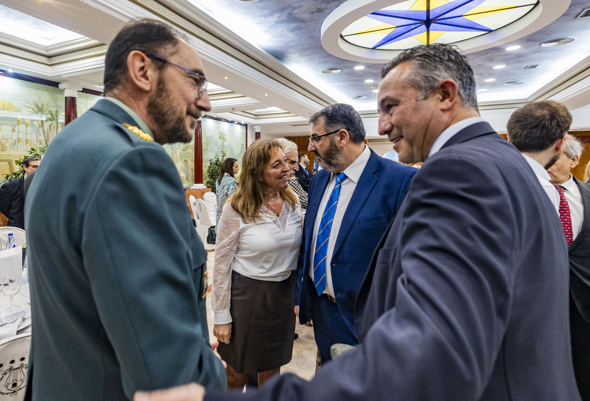 comida de despedida por jubilación del Fiscal Jefe de Ciudad Real Luis Huete  / RUEDA VILLAVERDE