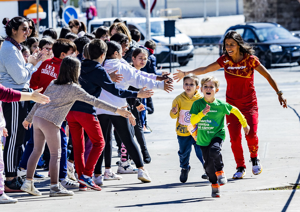 El Cruz Prado aprende con Gemma Arenas los valores del deporte