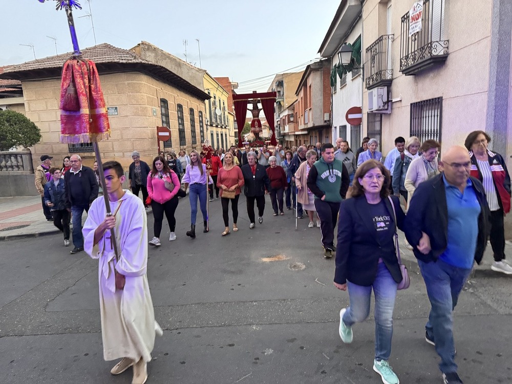 El pueblo de Malagón despide al Cristo hasta el año que viene