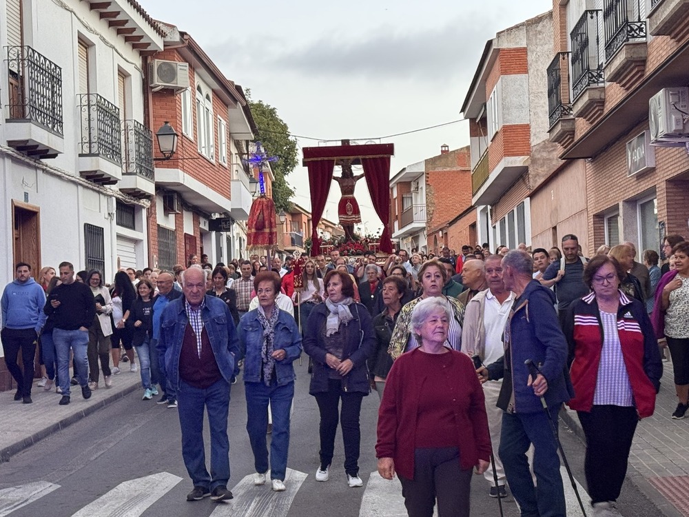 El pueblo de Malagón despide al Cristo hasta el año que viene