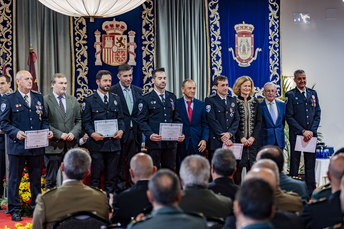 FESTIVIDAD DE LA POLICÍA LOCAL DE CIUDAD REAL, ENTREGA DE MEDALLAS Y DIPLOMAS, PATRÓN DE LA POLICÍA LOCAL DE CIUDAD REAL  / RUEDA VILLAVERDE