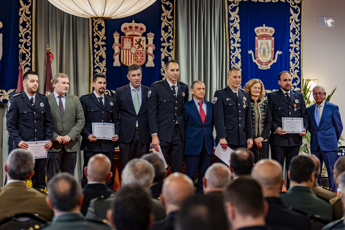 FESTIVIDAD DE LA POLICÍA LOCAL DE CIUDAD REAL, ENTREGA DE MEDALLAS Y DIPLOMAS, PATRÓN DE LA POLICÍA LOCAL DE CIUDAD REAL  / RUEDA VILLAVERDE