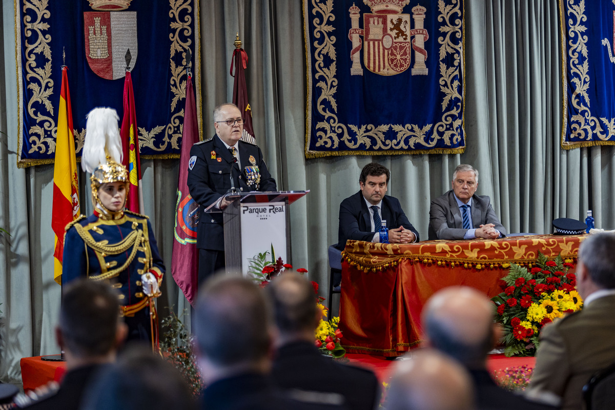 FESTIVIDAD DE LA POLICÍA LOCAL DE CIUDAD REAL, ENTREGA DE MEDALLAS Y DIPLOMAS, PATRÓN DE LA POLICÍA LOCAL DE CIUDAD REAL  / RUEDA VILLAVERDE