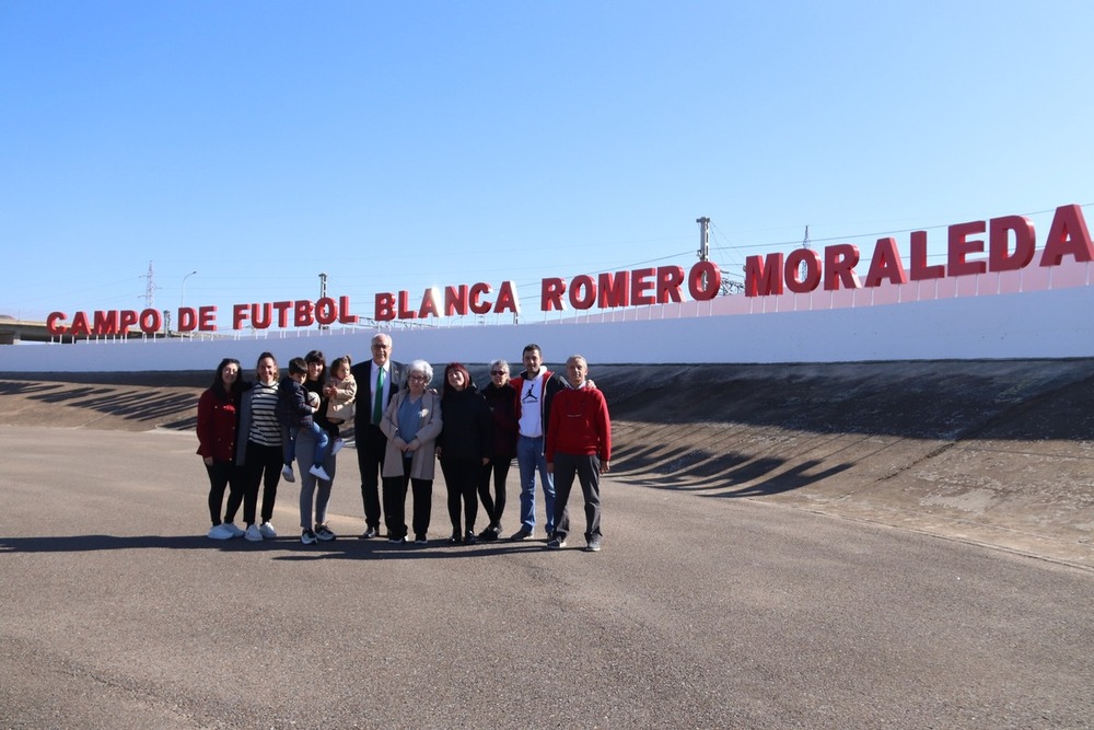 El nombre de Blanca Romero ya luce en el campo del velódromo