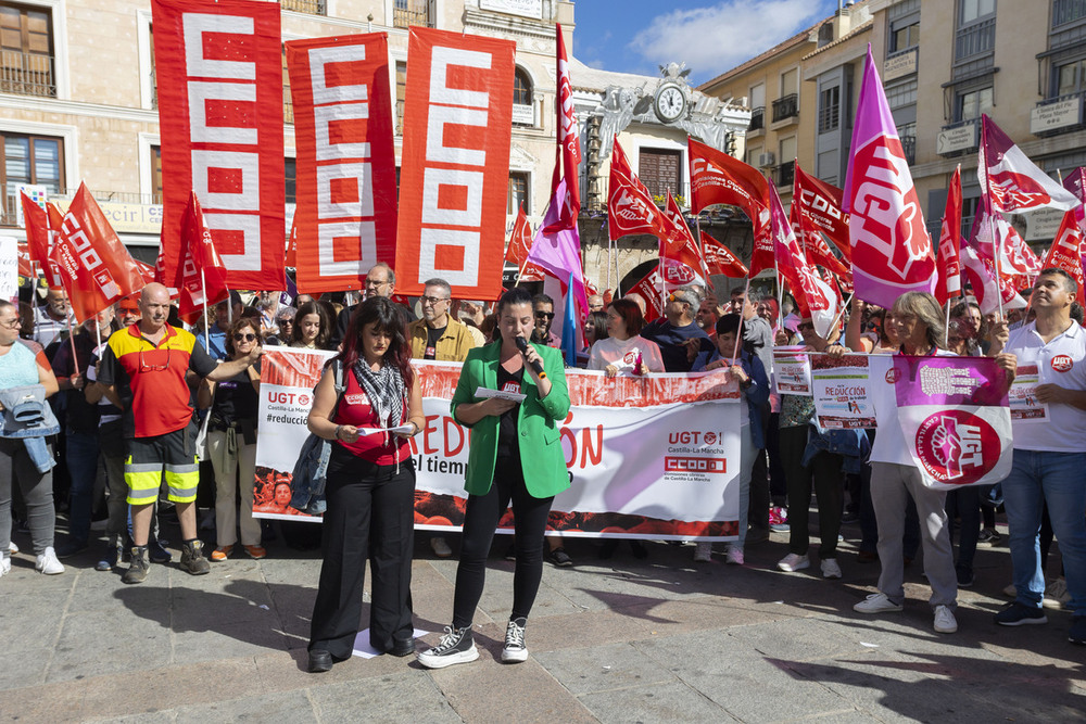 CCOO y UGT reclaman las 37,5 horas por los cambios sociales