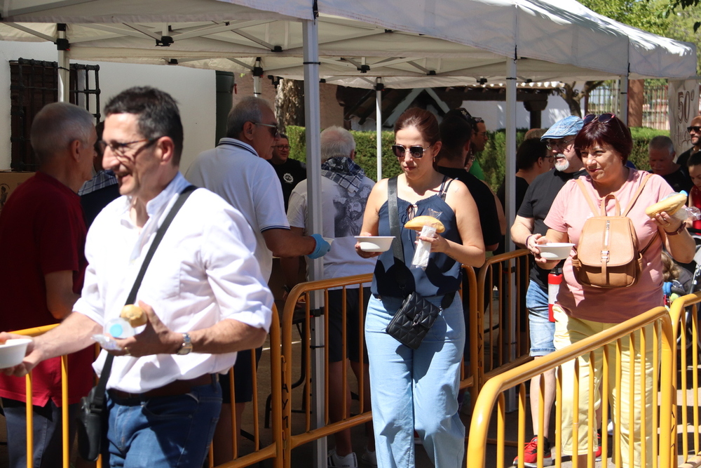 Una deliciosa caldereta, el 'postre' de las fiestas patronales