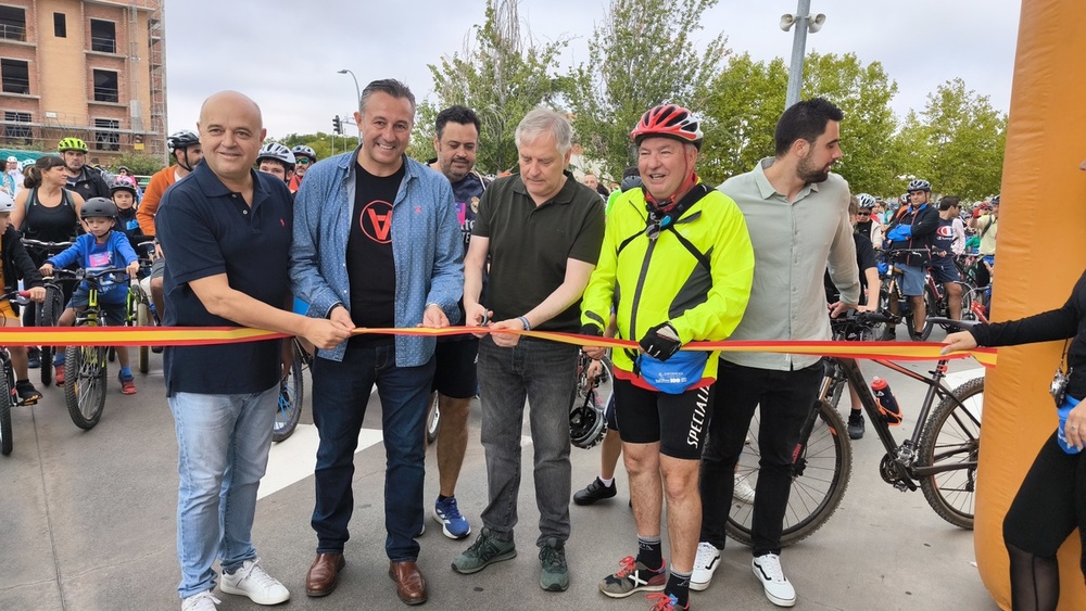 2.500 personas participan en el Día de la Bicicleta