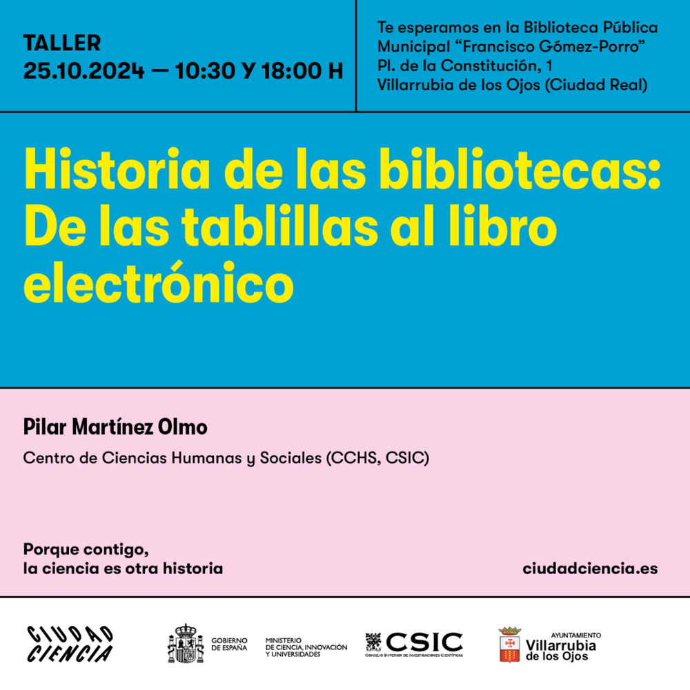 El Día de las Bibliotecas llega con Ciudad Ciencia