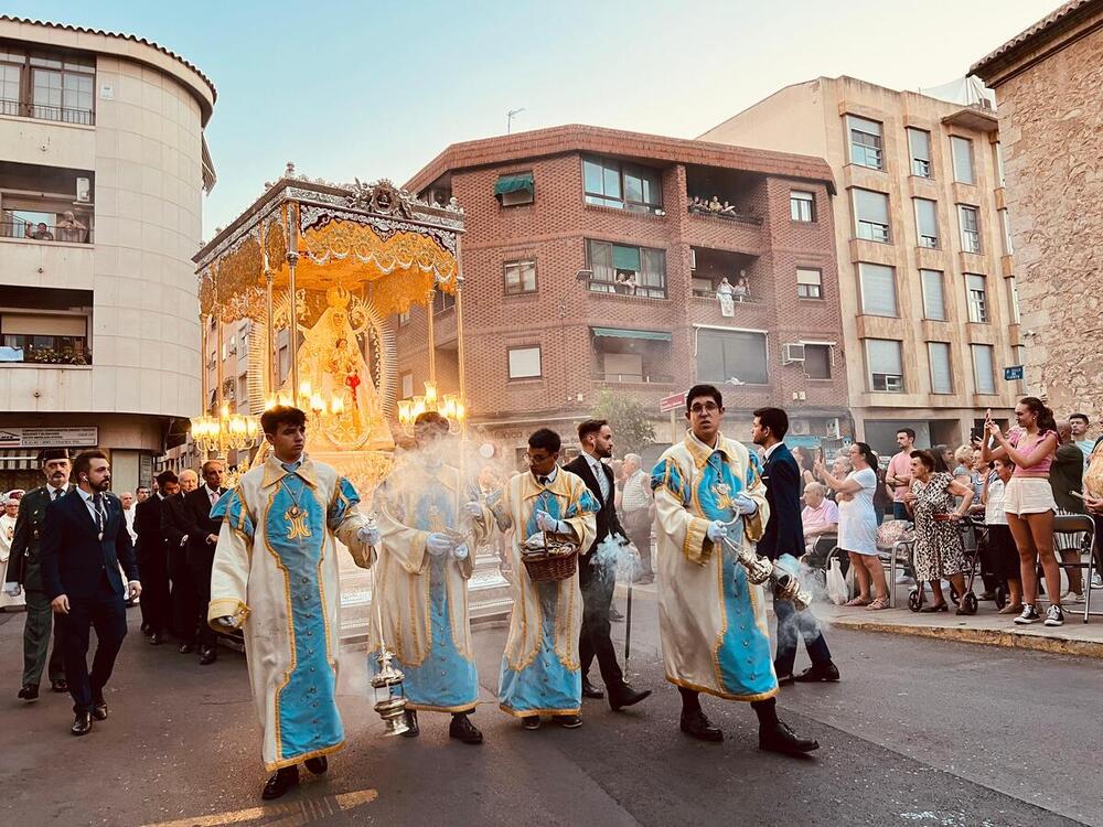 La Virgen del Prado brilla en la Octava 