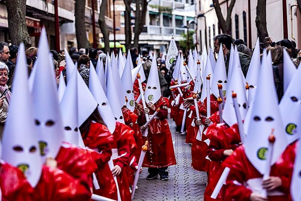 Unos 500 escolares adelantan la Semana Santa en Ciudad Real