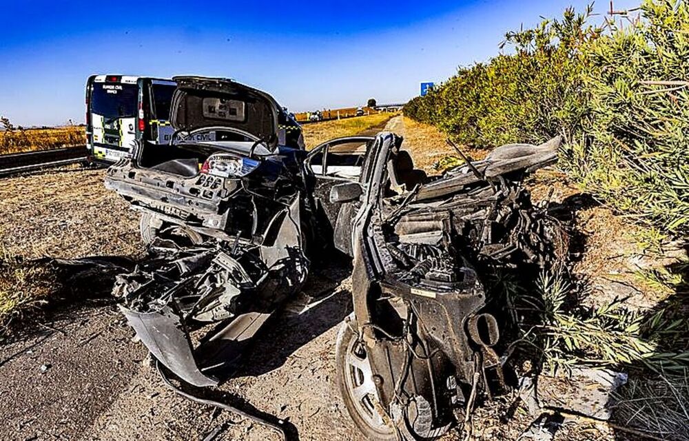 El kamikaze circuló 9 kilómetros por la A-43 