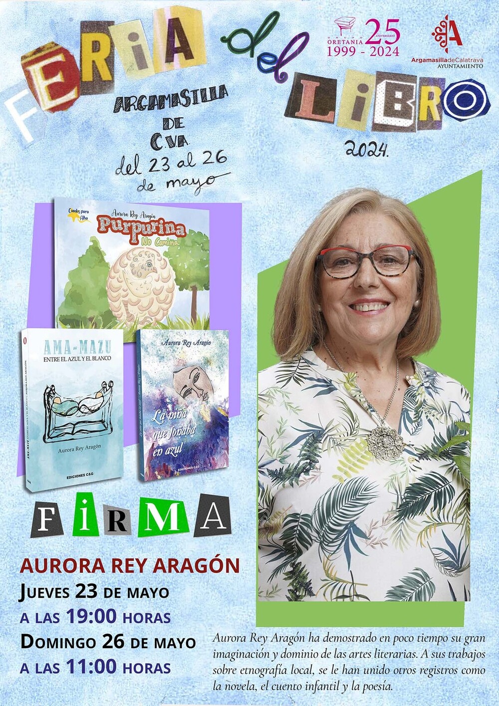 Argamasilla de Calatrava celebra su I Feria del Libro