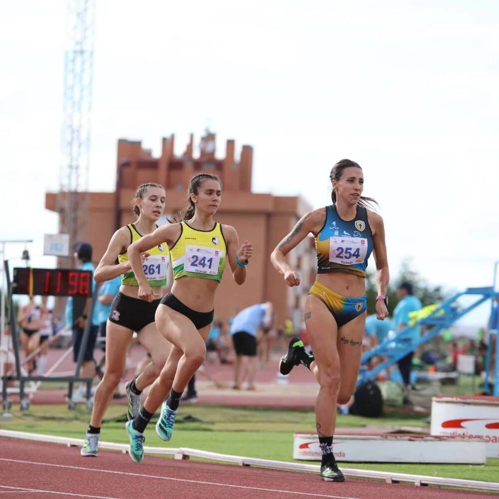 Aitana Parra (241), en una prueba.