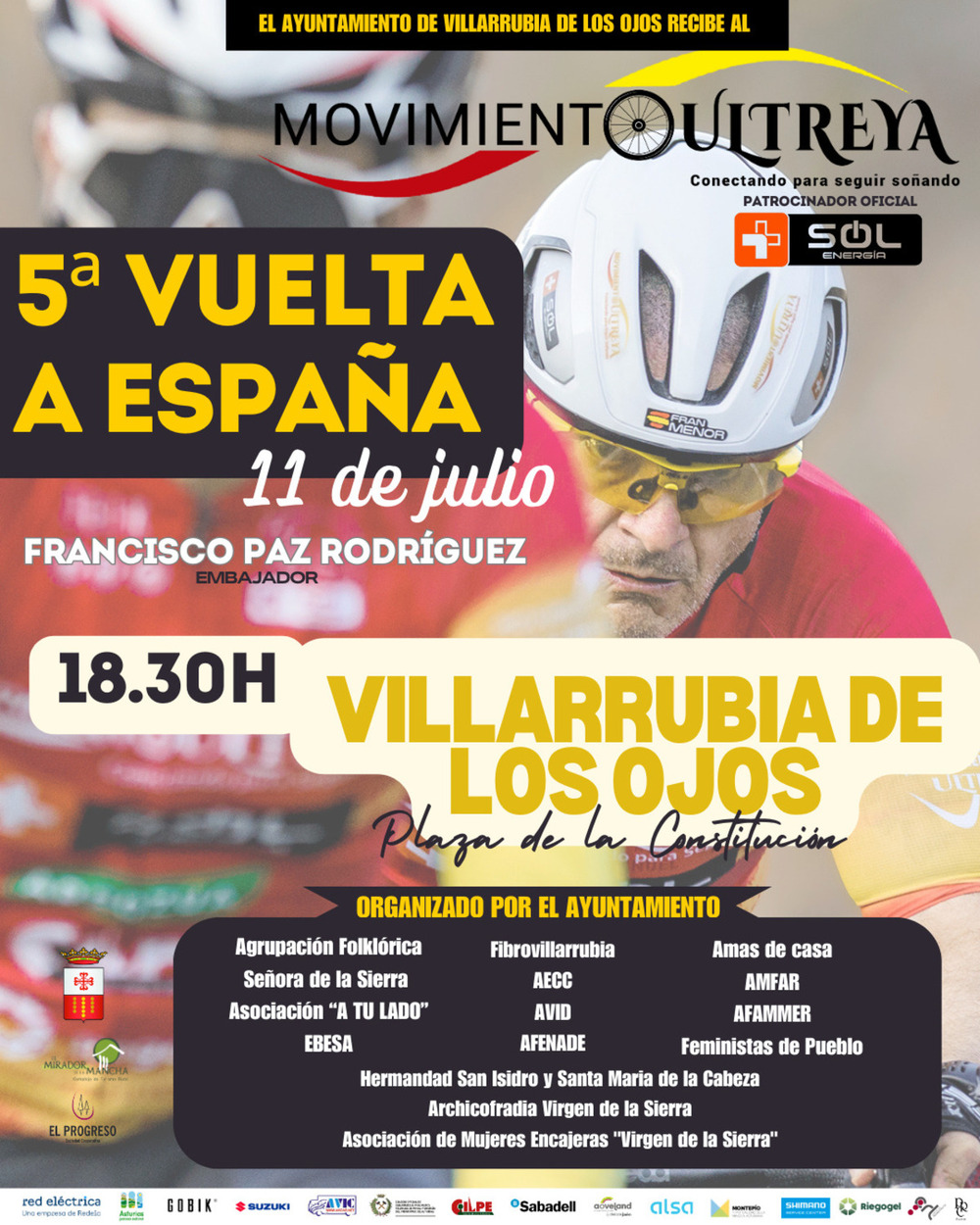 La Vuelta a España Ultreya llega a Villarrubia este jueves