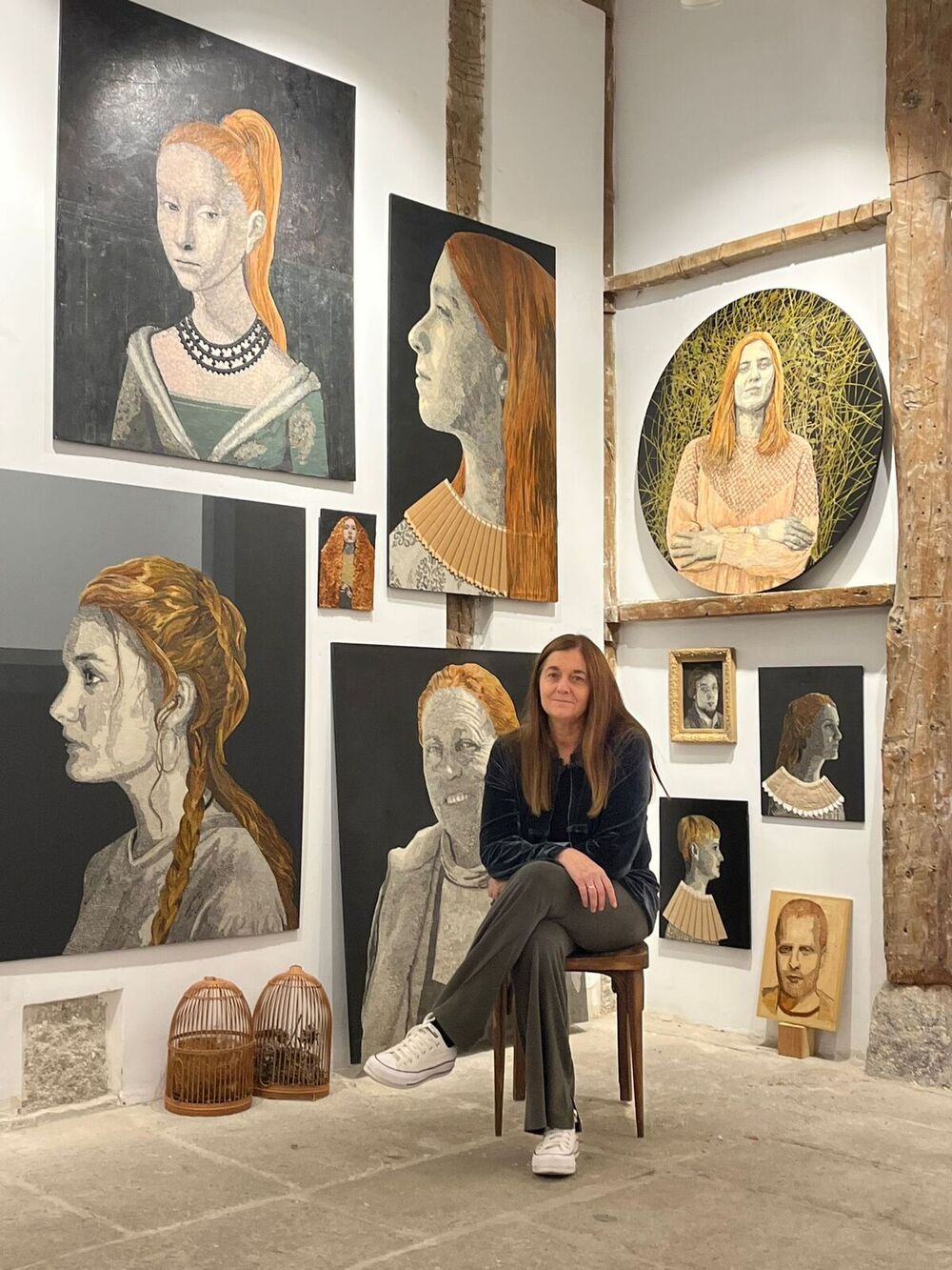 Elena Poblete lleva a Madrid su obra con Artista por ausencia