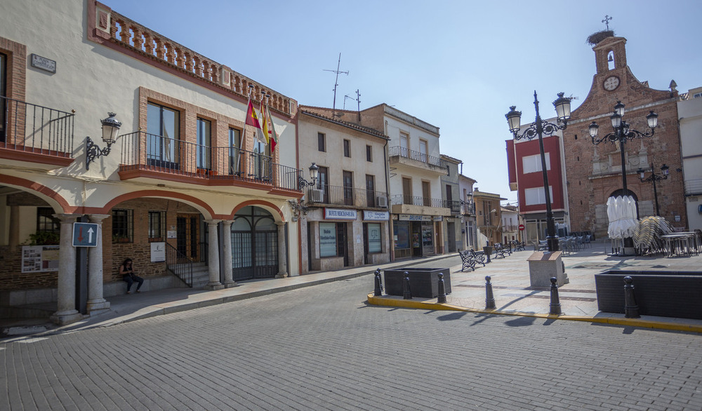 Centro de Almadén en imagen de archivo