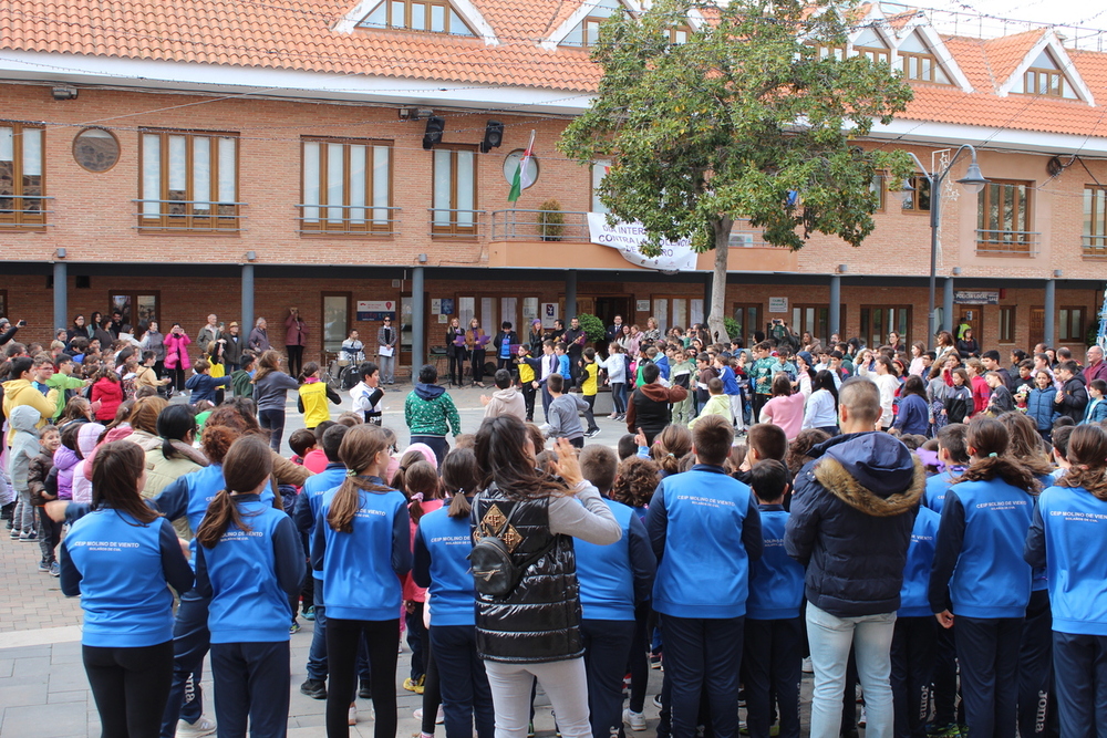 El Día Contra la Violencia de Género moviliza a los escolares