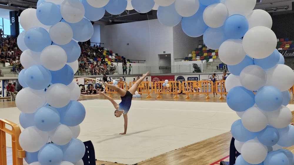 La Liga Ros de gimnasia rítmica llega a su fin en Manzanares