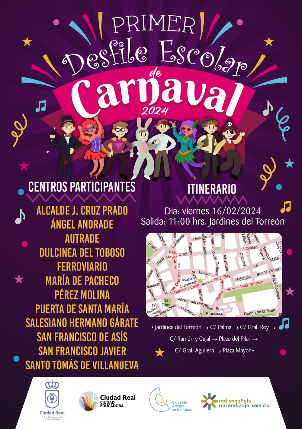 Ciudad Real se viste de Carnaval con Santi Rodríguez