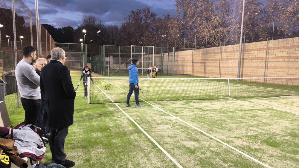 Invierten 40.000 euros en mejoras para los amantes del tenis