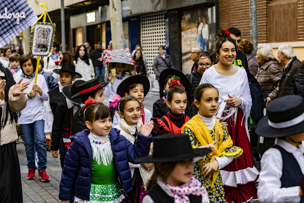 carnaval en ciudad real, desfile infantil de todos los colegios de ciudad real, en el primer desfile de carnaval de niños  / RUEDA VILLAVERDE