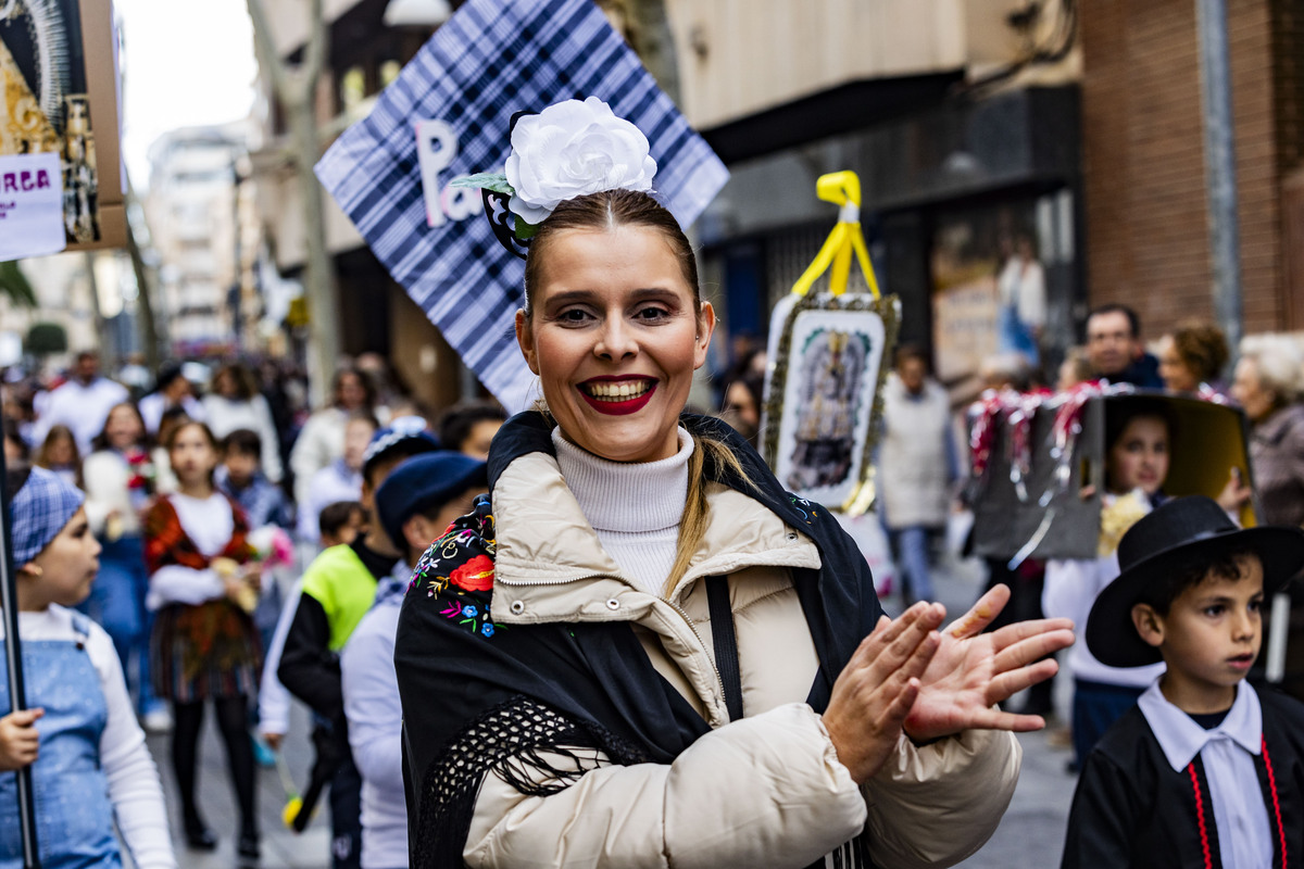 carnaval en ciudad real, desfile infantil de todos los colegios de ciudad real, en el primer desfile de carnaval de niños  / RUEDA VILLAVERDE