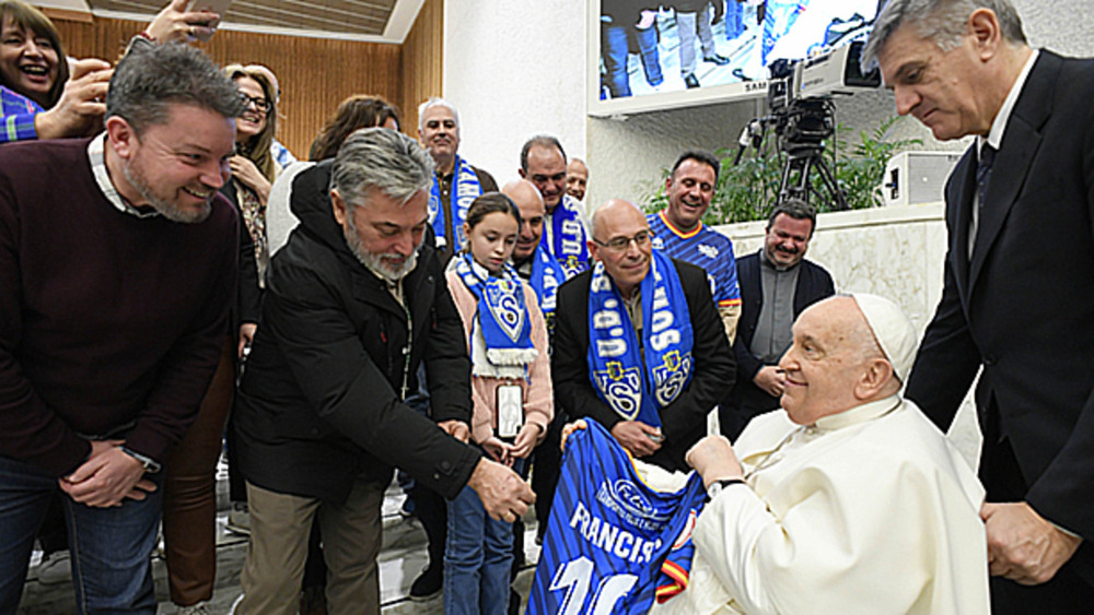 El papa Francisco fue testigo del centenario de la UD Socuéllamos.