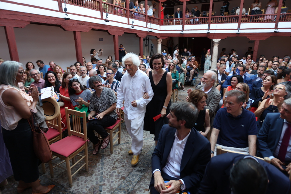 Entrega del premio Corral de Comedias de Almagro a Rafael Álvarez 'El Brujo' en la inauguración del Festival Internacional de Teatro Clásico de Almagro